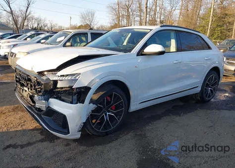 2023 Audi Q8 Premium Plus 55 Tfsi Quattro Tiptronic from USA, damaged, VIN WA1EVBF19PD005147